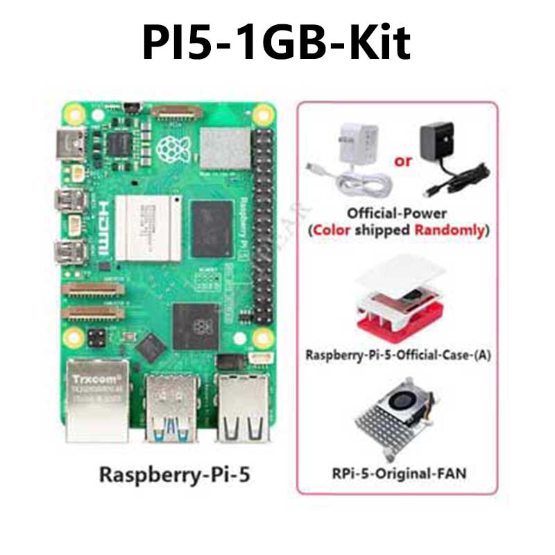 Raspberry Pi 5 Model - 1GB / 2GB / 4GB / 8GB / 16GB RAM