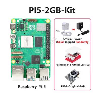 Raspberry Pi 5 Model - 2GB / 4GB / 8GB / 16GB RAM