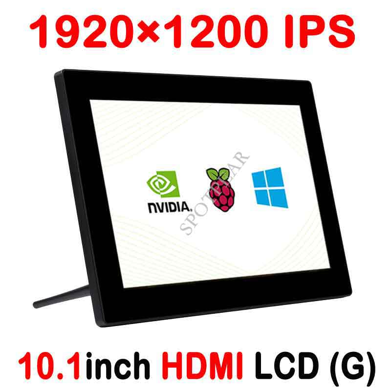 Raspberry Pi 10.1inch IPS Display 10.1 inch Capacitive Touch Screen 1920×1200 LCD compatible with HD