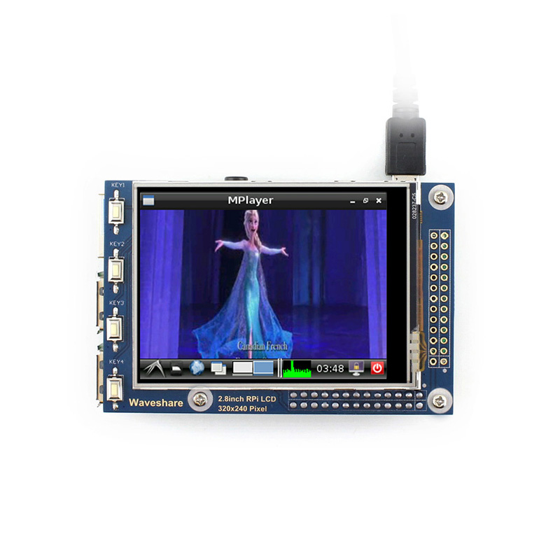 Raspberry Pi 2.8inch RPi LCD (A), 320×240