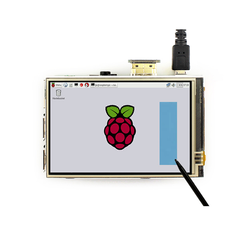 Raspberry Pi 3.5inch touchscreen 3.5 inch display 480×320 IPS touch screen compatible with HDMI