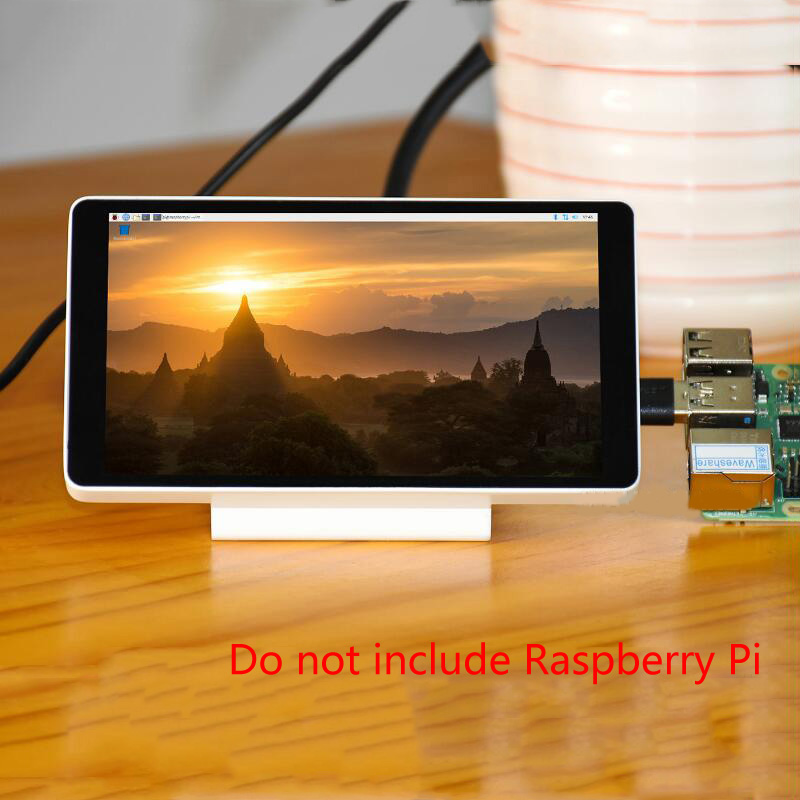 Raspberry Pi 5.5inch Capacitive Touch AMOLED, with Tilted Case, compatible with HDMI