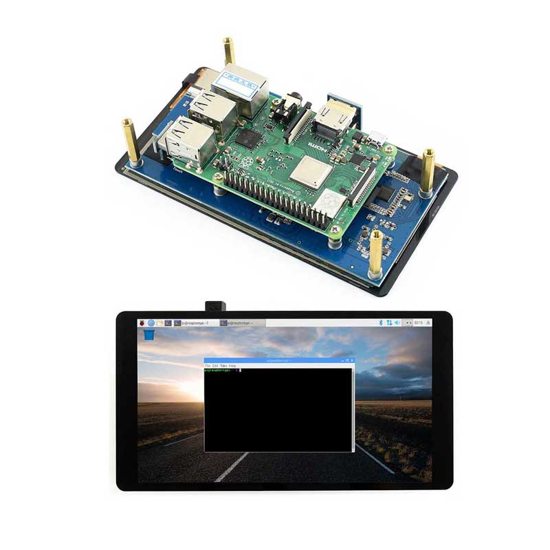 Raspberry Pi 5.5inch HDMI AMOLED, 1080x1920, supports various systems, capacitive touch compatible w