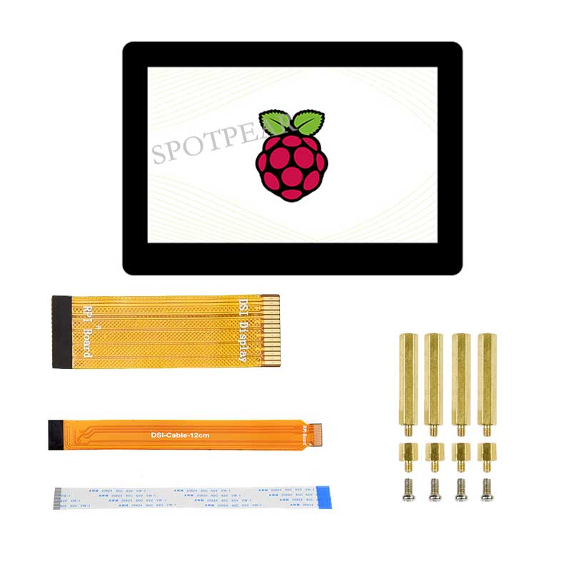 Raspberry Pi 5 inch DSI LCD B Display MIPI IPS 800x480 Capacitive TouchScreen