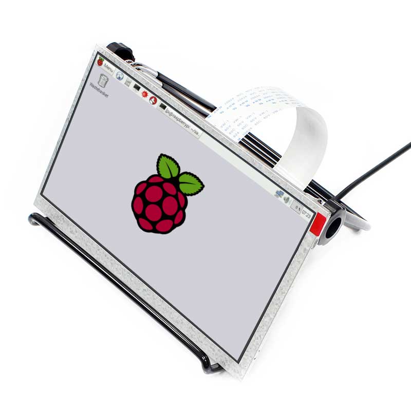 Raspberry Pi 7inch Display, DPI Interface, IPS, 1024×600