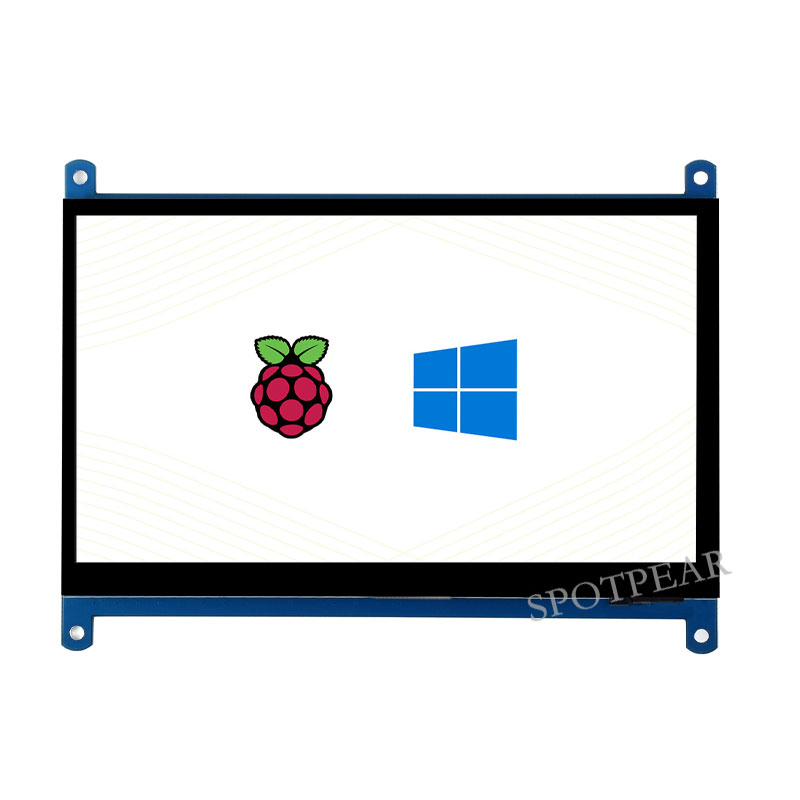 Raspberry Pi 7inch LCD C Display HDMI 1024x600 Capacitive TouchScreen