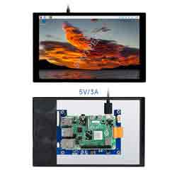 Raspberry Pi 8inch Capacitive Touch Screen MIPI DSI LCD 1280 × 800 IPS Display