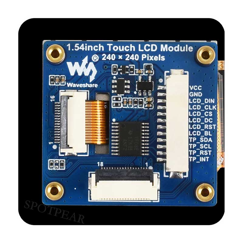 1.54inch LCD TouchScreen Display 240×240 ST7789S For Arduino /Raspberry Pi /ESP32 /Pico /STM32