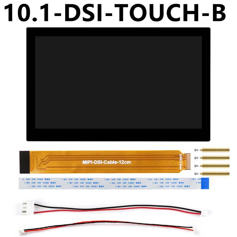 Raspberry Pi 10.1 inch DSI MIPI LCD TouchScreen Display 10.1inch 720x1280 For Luckfox Lyra RK3506/ESP32-P4/Luckfox Omni3576