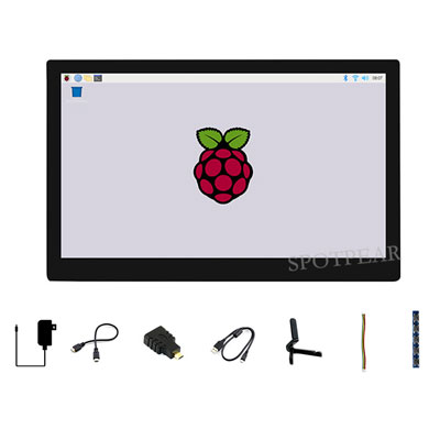 Raspberry Pi 10.1 inch QLED Quantum Dot Display 1280x720 Capacitive Touchscreen For Computer PC/Jetson/Game