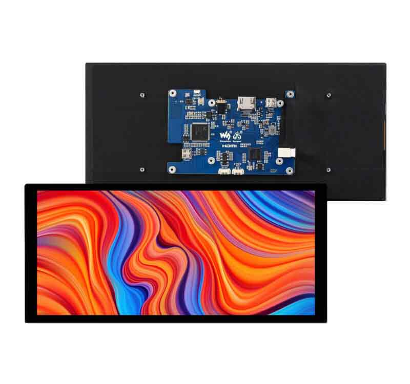 Raspberry Pi 10.4inch QLED Quantum Dot Display Screen Capacitive Touch Screen 1600×720