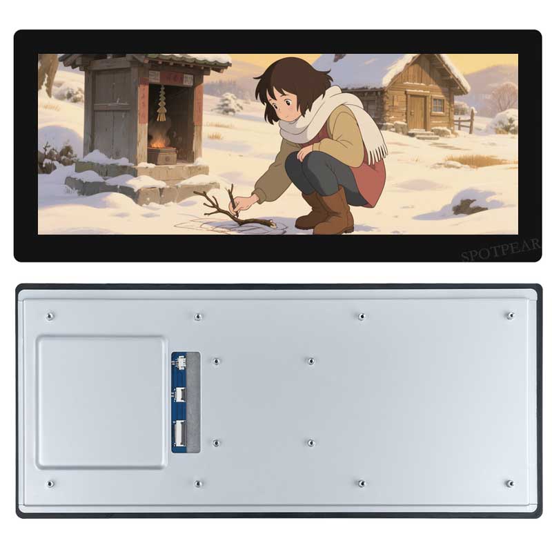 Raspberry Pi 12.3 inch DSI MIPI Display TouchScreen LCD 720x1920 Luckfox Lyra Omni3576 RK3576