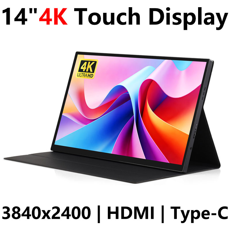 Raspberry Pi 14-inch Type-C/HDMI 4K TouchScreen 3840×2160 14inch computer, mobile phone, Xbox/PS4/Switch