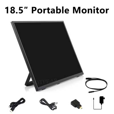 Raspberry Pi 18.5 inch Monitor TypeC/HDMI Display 18.5inch Screen 1920x1080 For Xbox/PS4/Switch/Jetson / Computer PC /Mobile phone