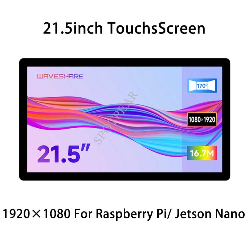 Raspberry Pi 21.5inch FHD LCD 1920×1080 Capacitive TouchScreen Display For Raspberry Pi/Jetson Nano/