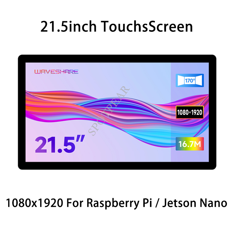 Raspberry Pi 21.5inch FHD LCD 1080x1920 Capacitive TouchScreen Display For Raspberry Pi/Jetson Nano/