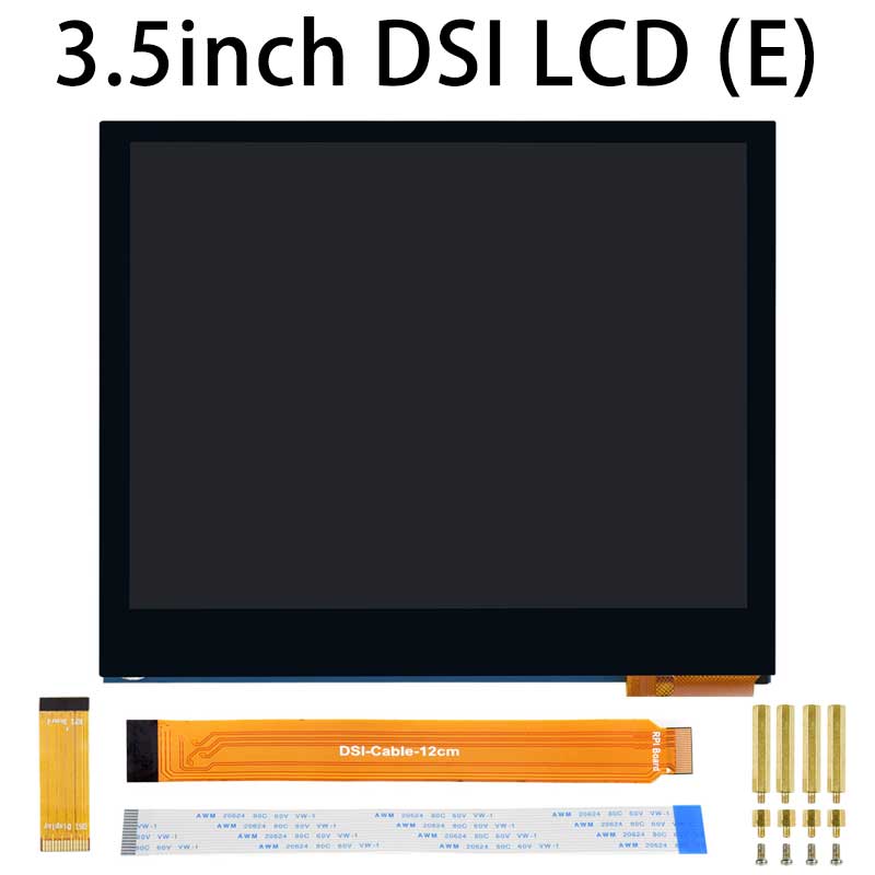 Raspberry Pi 3.5 inch DSI Display MIPI LCD (E) Capacitive TouchScreen 640x480