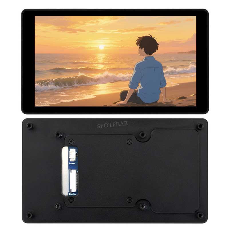 Raspberry Pi 5 inch DSI MIPI LCD TouchScreen Display 7inch 720x1280 For Luckfox Lyra RK3506/ESP32-P4/Luckfox Omni3576