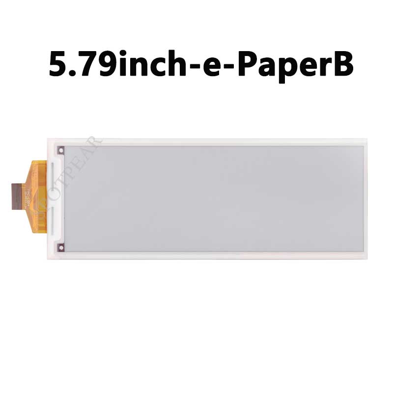 5.79inch e Paper Ink (B) Red-Black-White display 792x272 For Arduino /Raspberry Pi /Jetson Nano/STM3