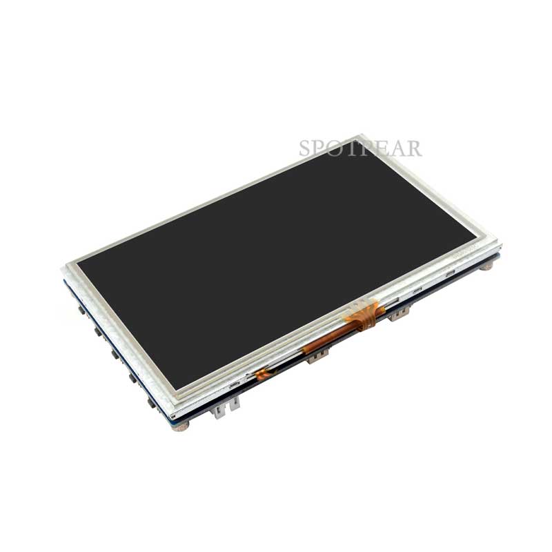 Raspberry Pi 5inch Display 1024x600 HDMI Resistive TouchScreen 5 inch LCD G For Mini PC Computer