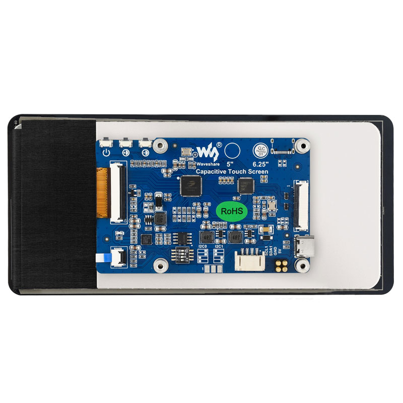 Raspberry Pi 6.25 inch DSI Display MIPI LCD (B) Capacitive TouchScreen 720x1560