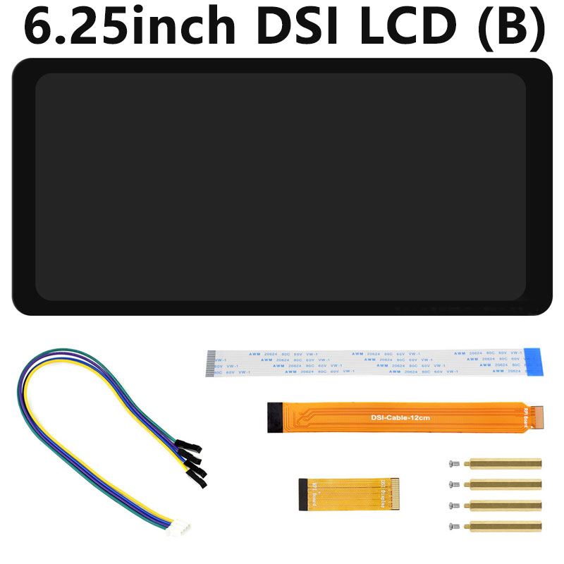Raspberry Pi 6.25 inch DSI Display MIPI LCD (B) Capacitive TouchScreen 720x1560