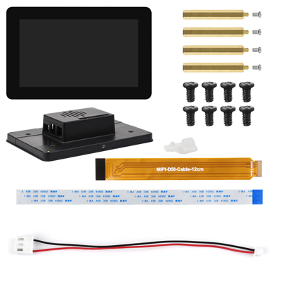 Raspberry Pi 7 inch DSI MIPI LCD TouchScreen Display 7inch 720x1280 For Luckfox Lyra RK3506/ESP32-P4/Luckfox Omni3576