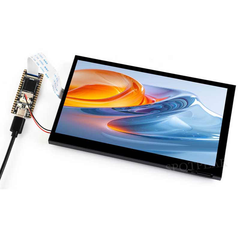 Raspberry Pi 7 inch DSI MIPI LCD TouchScreen Display 7inch 1024x600 For Luckfox Lyra RK3506/ESP32-P4/Luckfox Omni3576