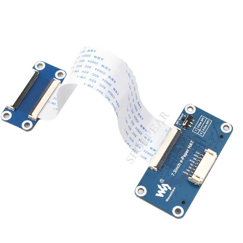 7.3inch ePaper HAT (E) E6 6 Color E-Ink For Arduino /Raspberry Pi /Jetson /STM32