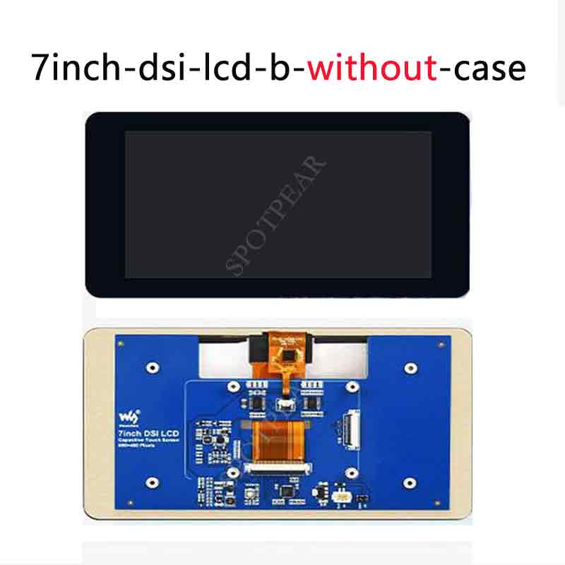 Raspberry Pi 7inch Capacitive Touch Screen DSI Interface Mipi LCD IPS Display 800×480