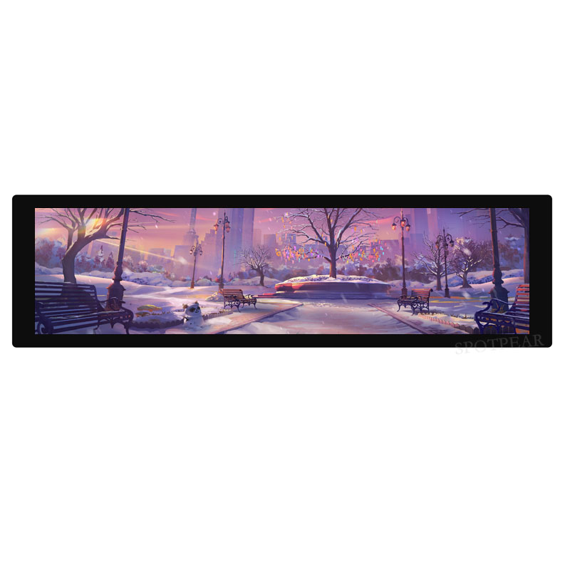 Raspberry Pi 8.8 inch DSI MIPI LCD TouchScreen Display 8.8inch 480x1920 For Luckfox Lyra RK3506/ESP32-P4/Luckfox Omni3576