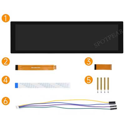 Raspberry Pi 8.8 inch DSI MIPI Display LCD Capacitive TouchScreen 480x1920