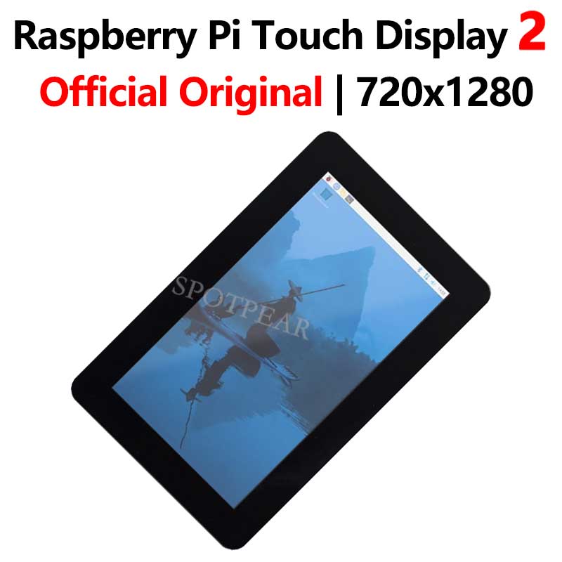 Raspberry Pi Touch Display 2 Official Original Capacitive TouchScreen 7 inch LCD TFT 720x1280