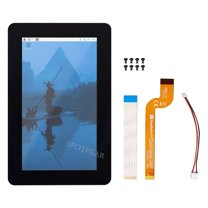 Raspberry Pi Touch Display 2 Official Original Capacitive TouchScreen 7 inch LCD TFT 720x1280