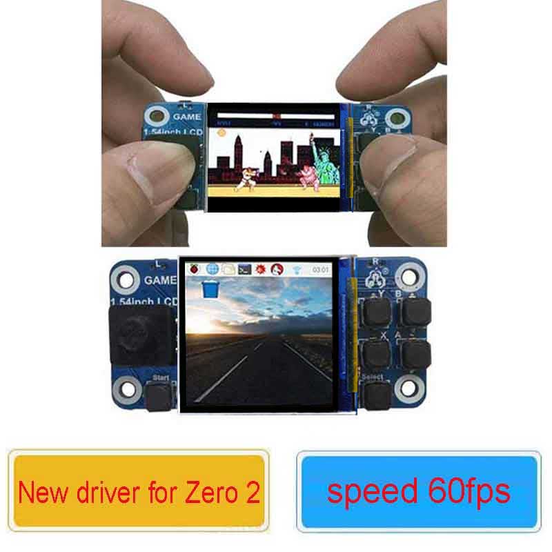 Raspberry Pi Game zero 2W/2B/3B+/4B 1.54inch mini LCD touchscreen
