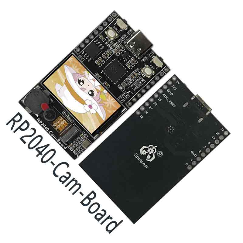 Raspberry Pi Pico RP2040 Camera Bevelopment Board with 1.14inch ST7789 LCD And Buzzer