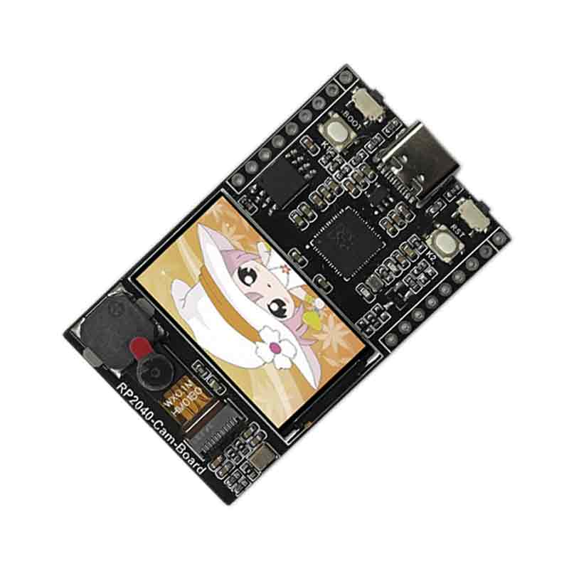 Raspberry Pi Pico RP2040 Camera Bevelopment Board with 1.14inch ST7789 LCD And Buzzer