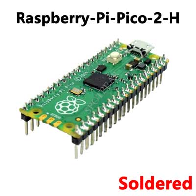 Raspberry Pi Pico 2 RP2350 Pico2 ARM Cortex-M33 And RISC-V Hazard3 520KByte 4MByte QSPI Flash