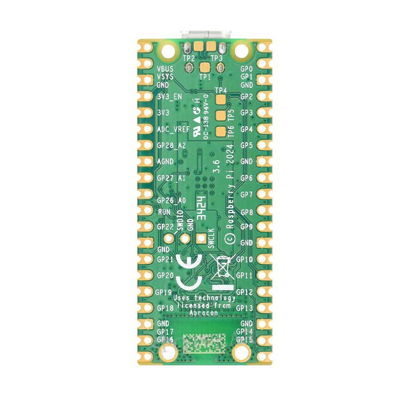 Raspberry Pi Pico 2 W RP2350 Pico2W ARM Cortex-M33 And RISC-V Hazard3 Wi-Fi4 Bluetooth5.2 CYW43439