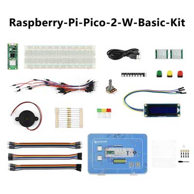 Raspberry Pi Pico 2 W RP2350 Pico2W ARM Cortex-M33 And RISC-V Hazard3 Wi-Fi4 Bluetooth5.2 CYW43439