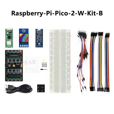 Raspberry Pi Pico 2 W RP2350 Pico2W ARM Cortex-M33 And RISC-V Hazard3 Wi-Fi4 Bluetooth5.2 CYW43439