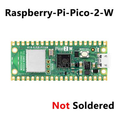 Raspberry Pi Pico 2 W RP2350 Pico2W ARM Cortex-M33 And RISC-V Hazard3 Wi-Fi4 Bluetooth5.2 CYW43439