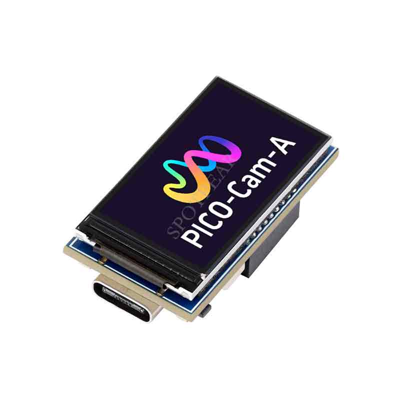Raspberry Pi Pico RP2040 HM01B0 Camera Bevelopment Board 1.14inch LCD ST7789