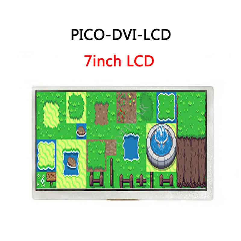 Raspberry Pi Pico 7inch DVI LCD 10.1inch Display Screen 1024×600 Resolution IPS Display Panel