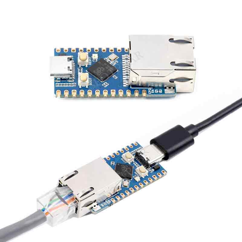 Raspberry Pi Pico RP2040 ETH Mini Development Board RP2040 Ethernet Port Module RP2040 Chip