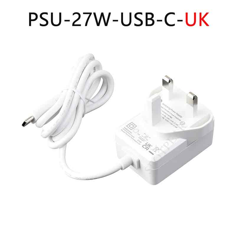 Raspberry Pi 5 Power 27W USB Type-C 5V5A PD Power Supply for Pi5 (CN Made in China)