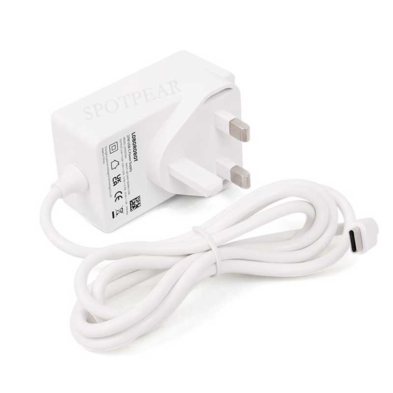 Raspberry Pi 5 Power 27W USB Type-C 5V5A PD Power Supply for Pi5 (CN Made in China)