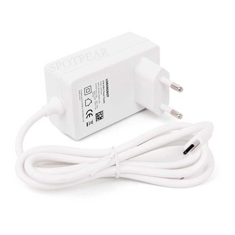 Raspberry Pi 5 Power 27W USB Type-C 5V5A PD Power Supply for Pi5 (CN Made in China)