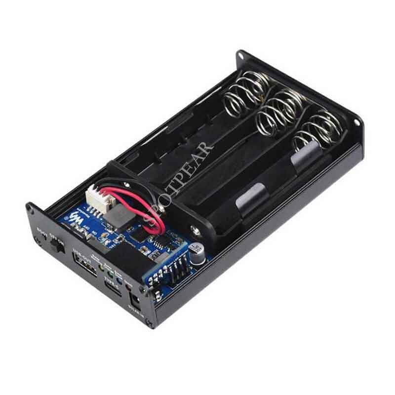 Solar Power Manager (C) Module Supports 3x 18650 Batteries, Multi Protection Circuits