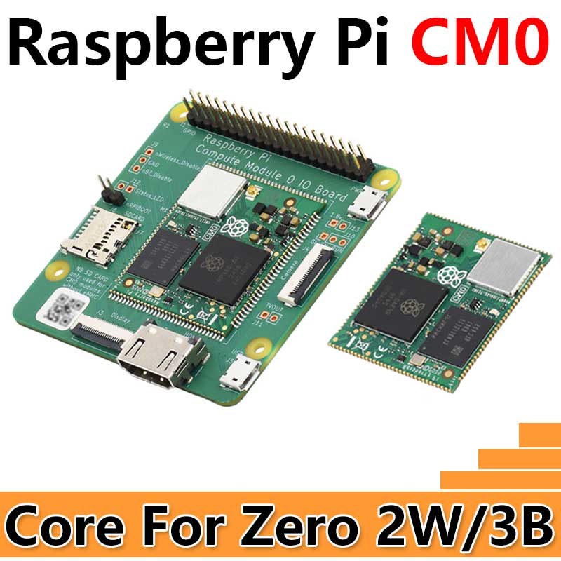 Raspberry Pi CM0 Compute Module 0 CPU-Core Compatible With Zero 2W Pi0 2 W Dev IO Board
